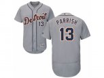 Detroit Tigers #13 Lance Parrish Grey Flexbase Authentic Collection MLB Jersey