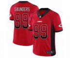 Kansas City Chiefs #99 Khalen Saunders Limited Red Rush Drift Fashion Football Jersey