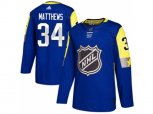 Toronto Maple Leafs #34 Auston Matthews Royal 2018 All-Star Atlantic Division Authentic Stitched NHL Jersey