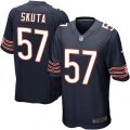 Chicago Bears #57 Dan Skuta Game Navy Blue Team Color NFL Jersey