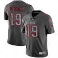 New England Patriots #19 Malcolm Mitchell Gray Static Vapor Untouchable Limited NFL Jersey