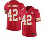 Kansas City Chiefs #42 Anthony Sherman Red Team Color Vapor Untouchable Limited Player Football Jersey
