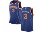 New York Knicks #3 Tim Hardaway Jr. Blue Icon Edition NBA Swingman Jersey