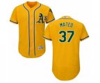Oakland Athletics Jorge Mateo Gold Alternate Flex Base Authentic Collection Baseball Player Jersey