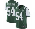 New York Jets #54 Avery Williamson Green Team Color Vapor Untouchable Limited Player NFL Jersey