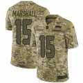 Seattle Seahawks #15 Brandon Marshall Limited Camo 2018 Salute to Service NFL Jersey