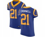 Los Angeles Rams #21 Nolan Cromwell Royal Blue Alternate Vapor Untouchable Elite Player Football Jersey