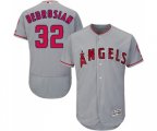 Los Angeles Angels of Anaheim #32 Cam Bedrosian Grey Road Flex Base Authentic Collection Baseball Jersey