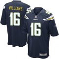 Los Angeles Chargers #16 Tyrell Williams Game Navy Blue Team Color NFL Jersey