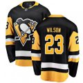 Pittsburgh Penguins #23 Scott Wilson Fanatics Branded Black Home Breakaway NHL Jersey