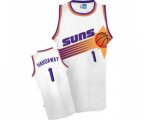 Phoenix Suns #1 Penny Hardaway Swingman White Throwback Basketball Jersey