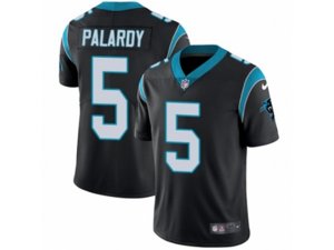Carolina Panthers #5 Michael Palardy Black Team Color Vapor Untouchable Limited Player NFL Jersey