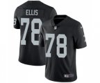 Oakland Raiders #78 Justin Ellis Black Team Color Vapor Untouchable Limited Player Football Jersey