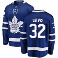 Toronto Maple Leafs #32 Josh Leivo Fanatics Branded Royal Blue Home Breakaway NHL Jersey