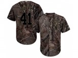 Kansas City Royals #41 Danny Duffy Camo Realtree Collection Cool Base Stitched MLB Jersey