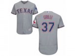 Texas Rangers #37 Jason Grilli Grey Flexbase Authentic Collection MLB Jersey