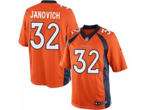 Denver Broncos #32 Andy Janovich Limited Orange Team Color NFL Jersey