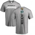 Jacksonville Jaguars #97 Malik Jackson Ash Backer T-Shirt