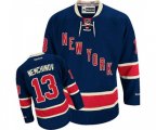 Reebok New York Rangers #13 Sergei Nemchinov Authentic Navy Blue Third NHL Jersey