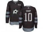 Dallas Stars #10 Patrick Sharp Black 1917-2017 100th Anniversary Stitched NHL Jersey