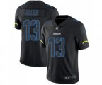 Los Angeles Chargers #13 Keenan Allen Limited Black Rush Impact Football Jersey