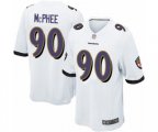 Baltimore Ravens #90 Pernell McPhee Game White Football Jersey