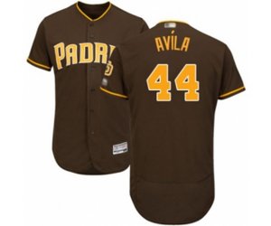 San Diego Padres Pedro Avila Brown Alternate Flex Base Authentic Collection Baseball Player Jersey