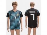Argentina #7 Icardi Black Training Soccer Country Jersey