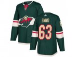 Minnesota Wild #63 Tyler Ennis Green Home Authentic Stitched NHL Jersey