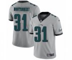 Philadelphia Eagles #31 Wilbert Montgomery Limited Silver Inverted Legend Football Jersey