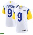 Los Angeles Rams #9 Matthew Stafford 2021 Nike White Modern Throwback Vapor Limited Jersey