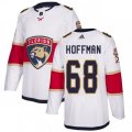 Florida Panthers #68 Mike Hoffman Authentic White Away NHL Jersey