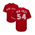Toronto Blue Jays #54 Sean Reid-Foley Authentic Scarlet Alternate Baseball Player Jersey