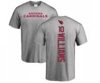 Arizona Cardinals #10 Chad Williams Ash Backer T-Shirt
