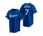 Los Angeles Dodgers Julio Urias Royal 2020 World Series Champions Replica Jersey