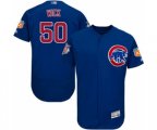 Chicago Cubs Rowan Wick Royal Blue Alternate Flex Base Authentic Collection Baseball Player Jersey