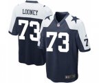 Dallas Cowboys #73 Joe Looney Game Navy Blue Throwback Alternate Football Jersey