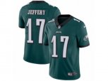 Philadelphia Eagles #17 Alshon Jeffery Vapor Untouchable Limited Midnight Green Team Color NFL Jersey