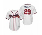 John Smoltz Atlanta Braves #29 White 2019 Mother's Day Cool Base Jersey