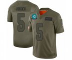 Miami Dolphins #5 Jake Rudock Limited Camo 2019 Salute to Service Football Jersey