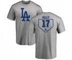 Los Angeles Dodgers #17 Joe Kelly Gray RBI T-Shirt
