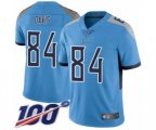 Tennessee Titans #84 Corey Davis Light Blue Alternate Vapor Untouchable Limited Player 100th Season Football Jersey