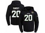 Jacksonville Jaguars #20 Jalen Ramsey Black Name & Number Pullover NFL Hoodie