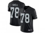 Oakland Raiders #78 Art Shell Vapor Untouchable Limited Black Team Color NFL Jersey