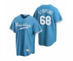 Los Angeles Dodgers Ross Stripling Nike Light Blue Cooperstown Collection Alternate Jersey