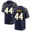 Los Angeles Chargers #44 Kyzir White Nike Navy Alternate Vapor Limited Jersey