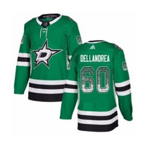 Dallas Stars #60 Ty Dellandrea Authentic Green Drift Fashion NHL Jersey
