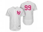 New York Yankees #99 Aaron Judge White Jersey