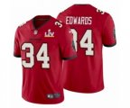Tampa Bay Buccaneers #34 Mike Edwards Red 2021 Super Bowl LV Jersey