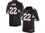 Arizona Cardinals #22 T. J. Logan Limited Black Alternate NFL Jersey